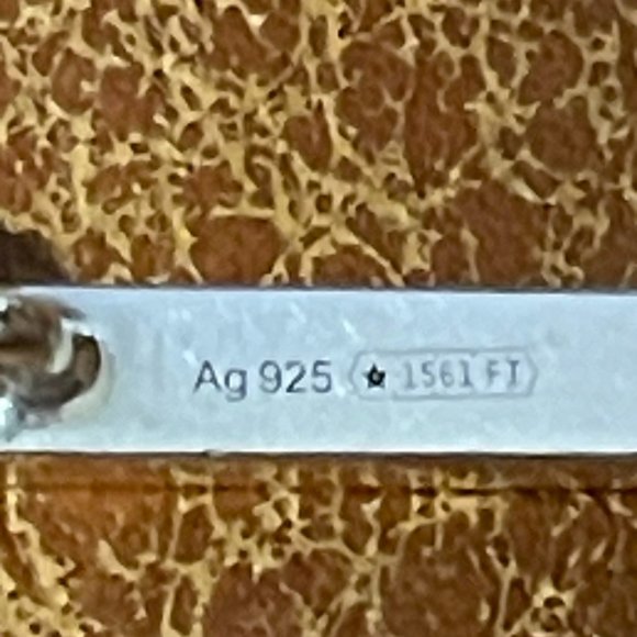 GUCCI GG Toggle Choker Necklace Double G Ball Chain Interlocking Silver 925 - Picture 6 of 9